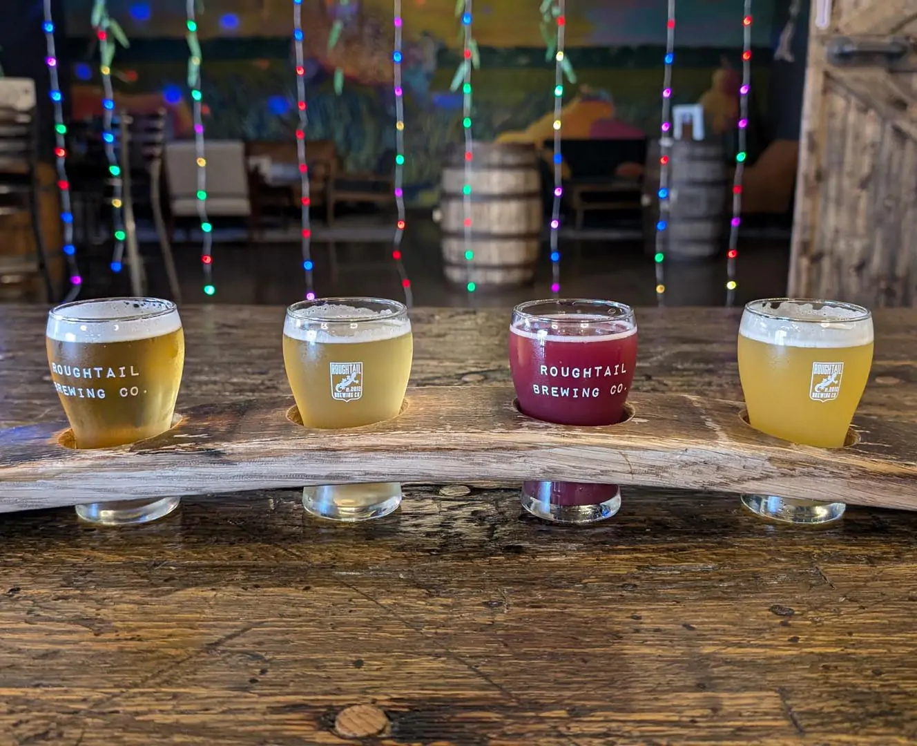 Flight of the week with Roughtail Brewing Co